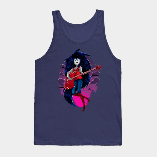 Vampire Bassist Tank Top by samuelrd